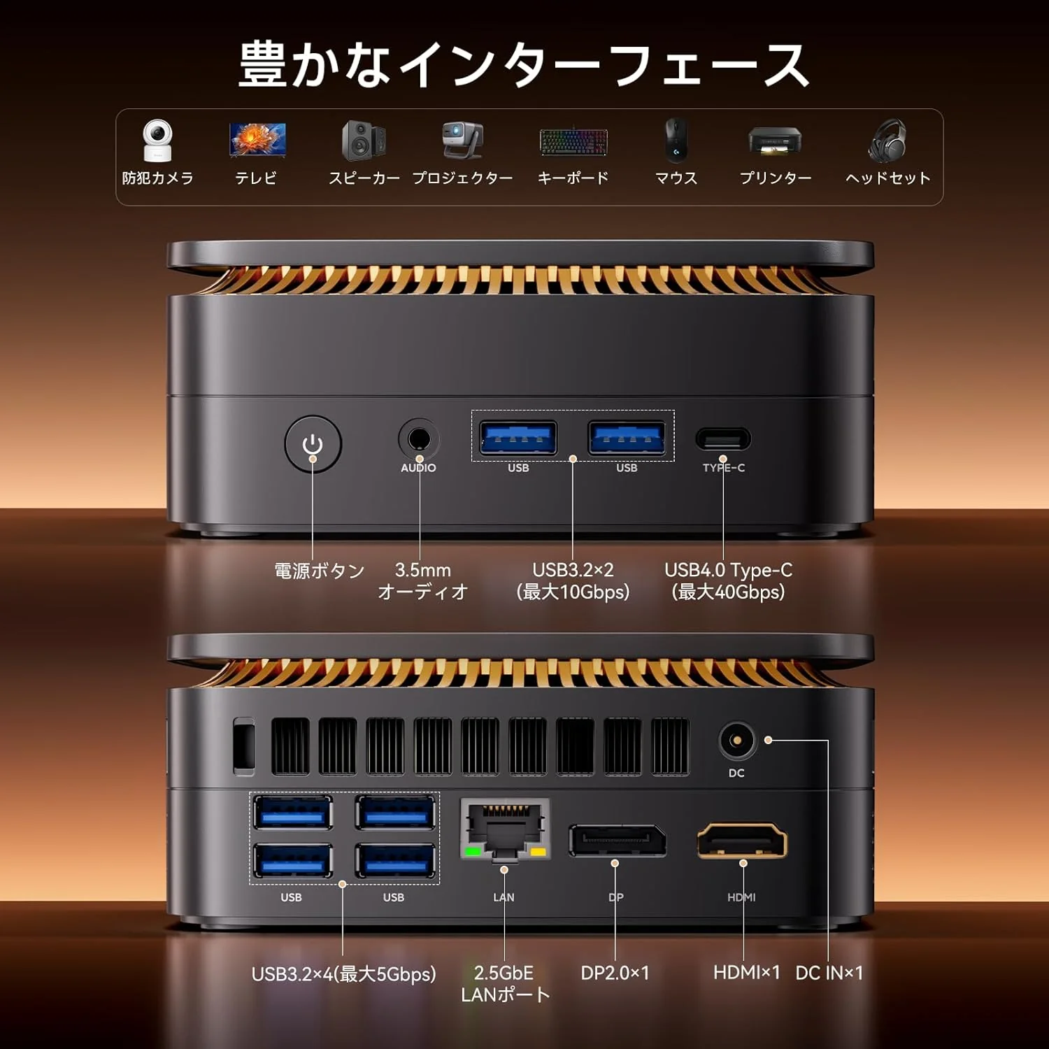 NiPoGi AMD Ryzen 9 8945HS Mini PC 96GB DDR5 4TB SSD WiFi 7 - Image 7